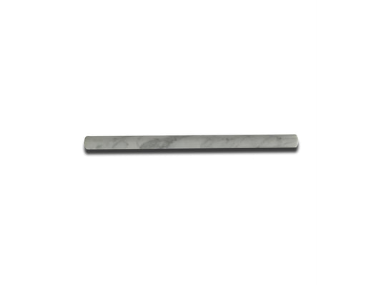 BIANCO CARRARA MARBLE LINER HONED PENCIL 3/4"x12"