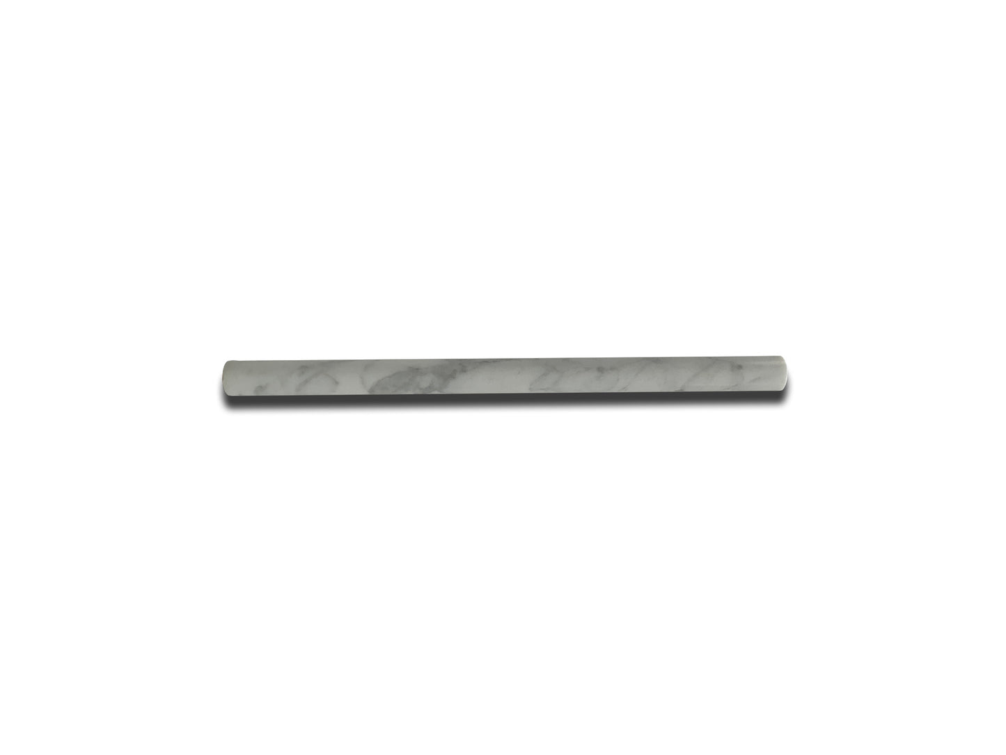 BIANCO CARRARA MARBLE LINER HONED PENCIL 1/2"x12"