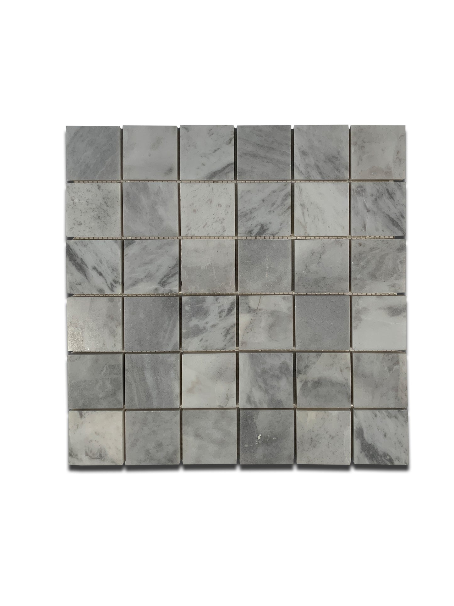 BLUE DE ARGENTINO MARBLE MOSAIC POLISHED SQUARE 12"x12"