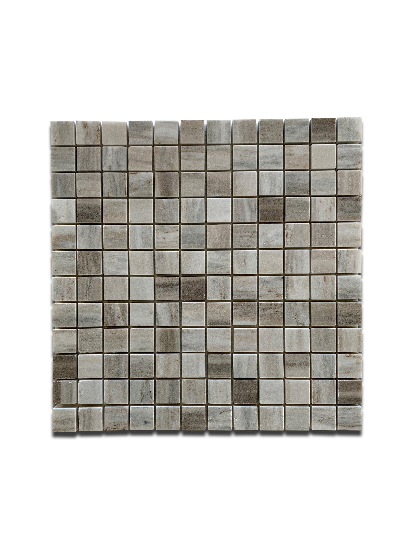 PALISSANDRO MARBLE MOSAIC POLISHED SQUARE 12"x12"