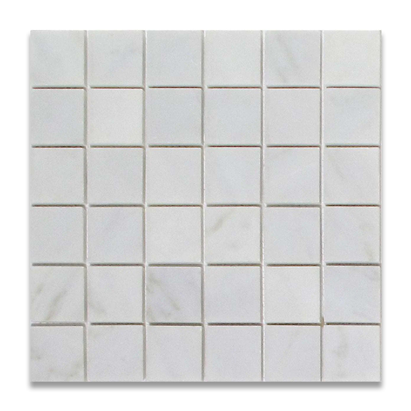 Arabescato Mosaic Square 12"x12"