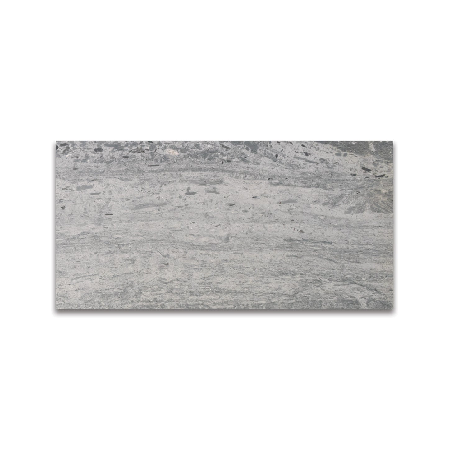 BLUE WOOD MARBLE TILE HONED 12"x24"