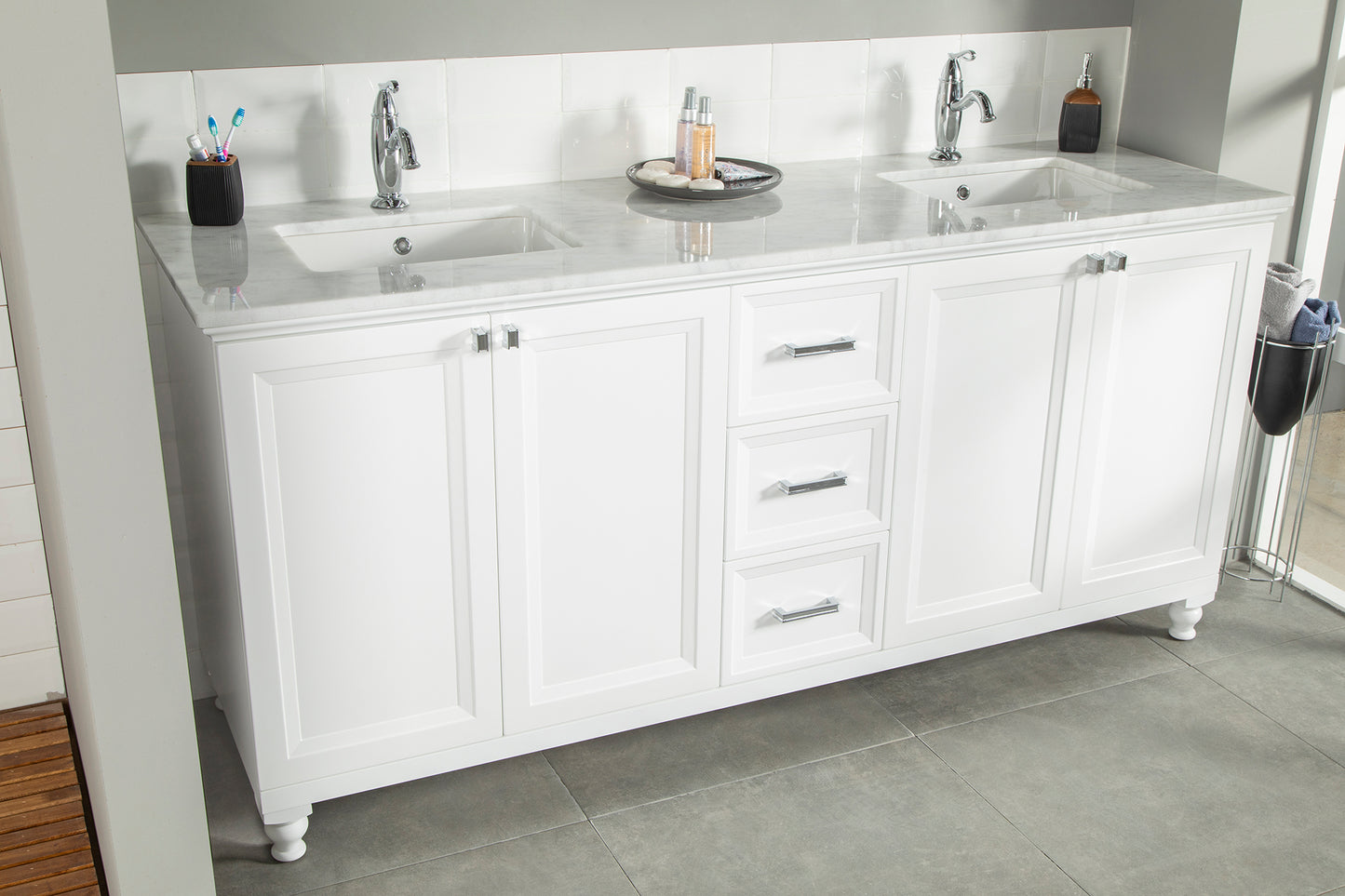 ELIZA WHITE 72" VANITY