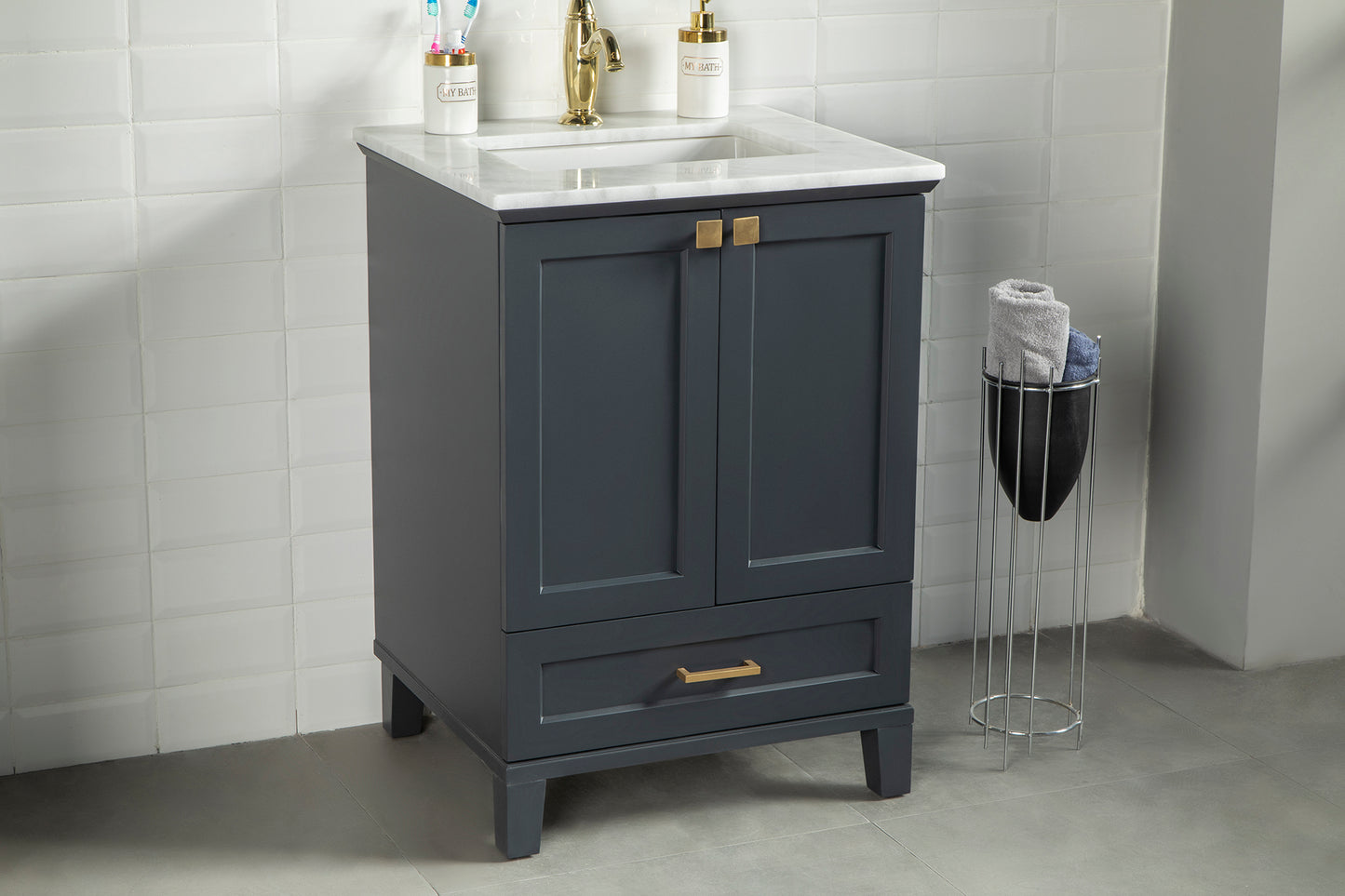 MARISOL DARK GRAY 24" VANITY