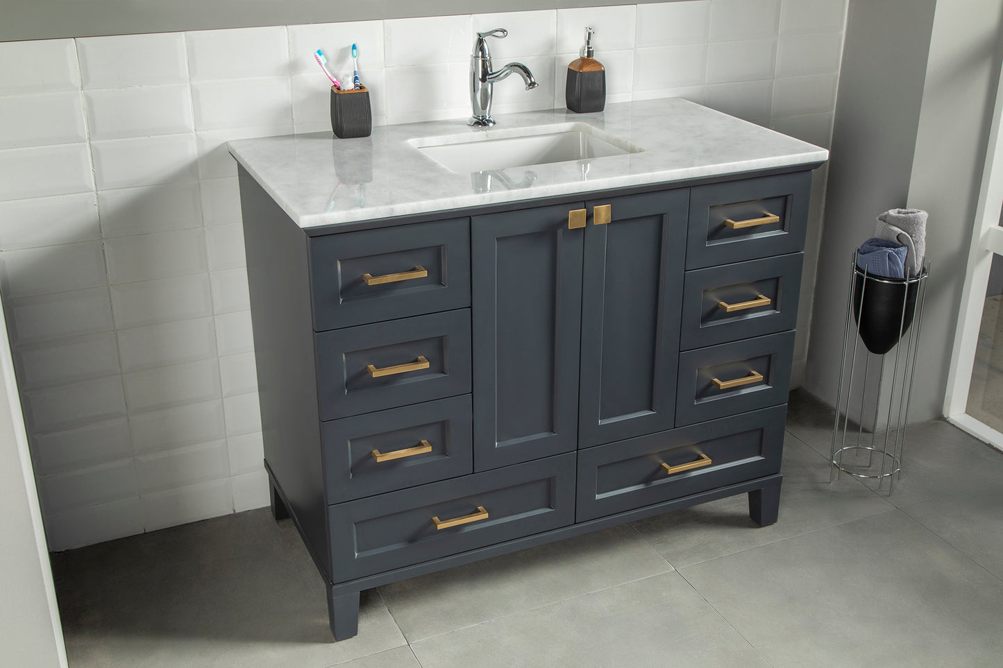 MARISOL DARK GRAY 42" VANITY