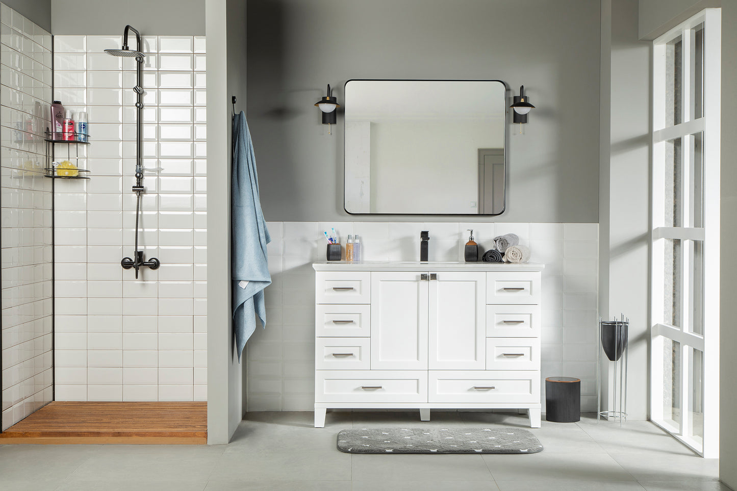 MARISOL WHITE 42" VANITY