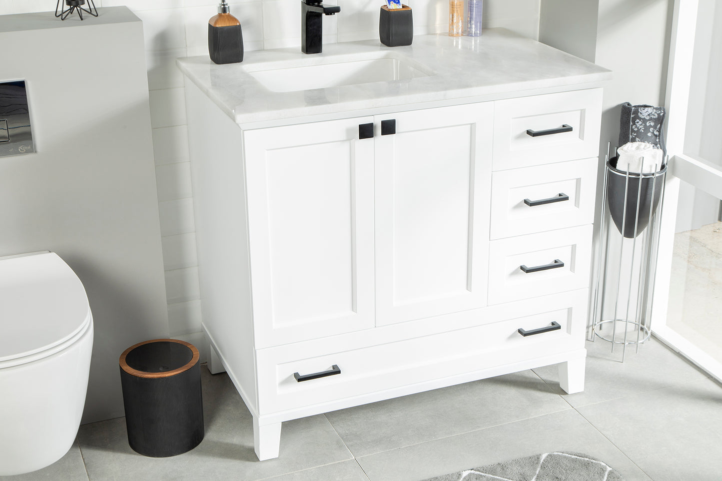 MARISOL WHITE 36" VANITY