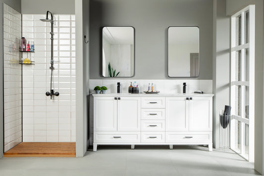 MARISOL  WHITE 72" VANITY