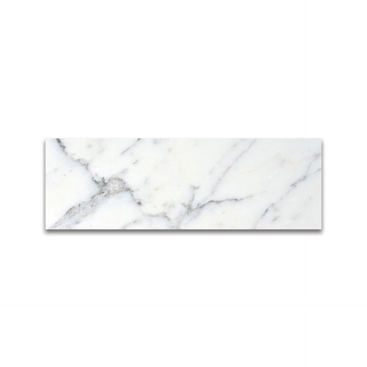 STATUARY MARBLE TILE POLISHED 4"x12"